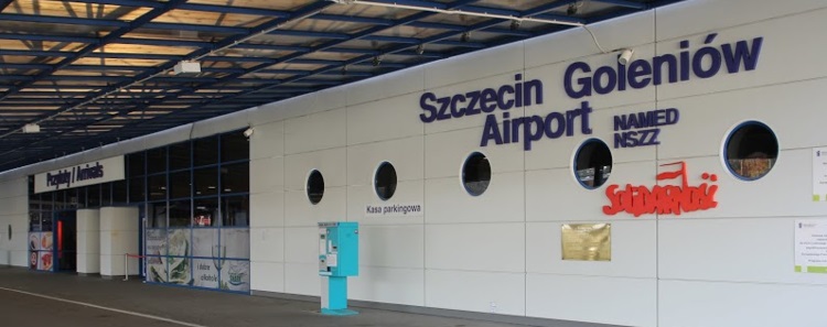 Goleniow airport shutle to szczecin